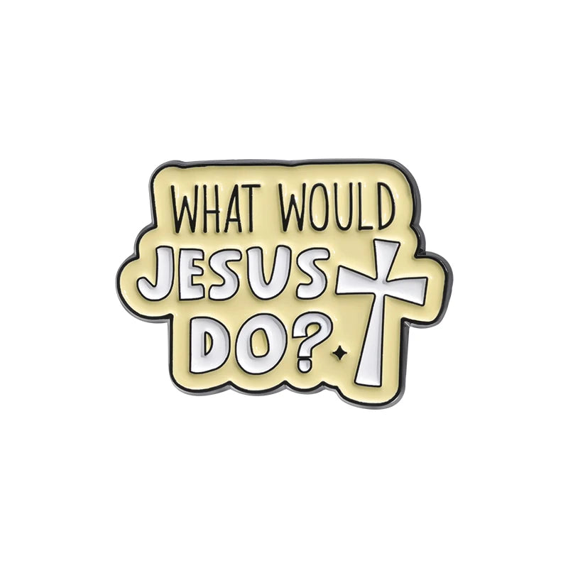 Cute CHRISTIAN Cartoon Enamel Pins