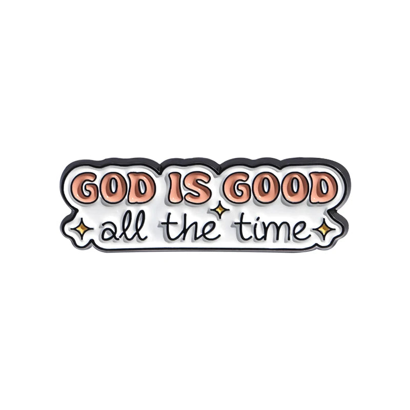 Cute CHRISTIAN Cartoon Enamel Pins
