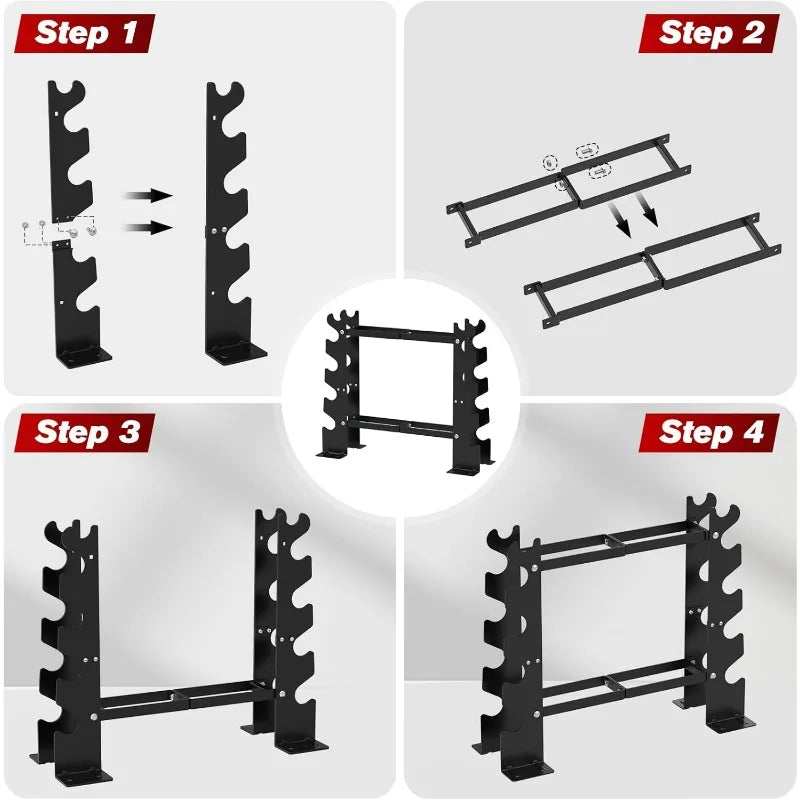 Free Weight Storage Rack (450LBS Capacity)