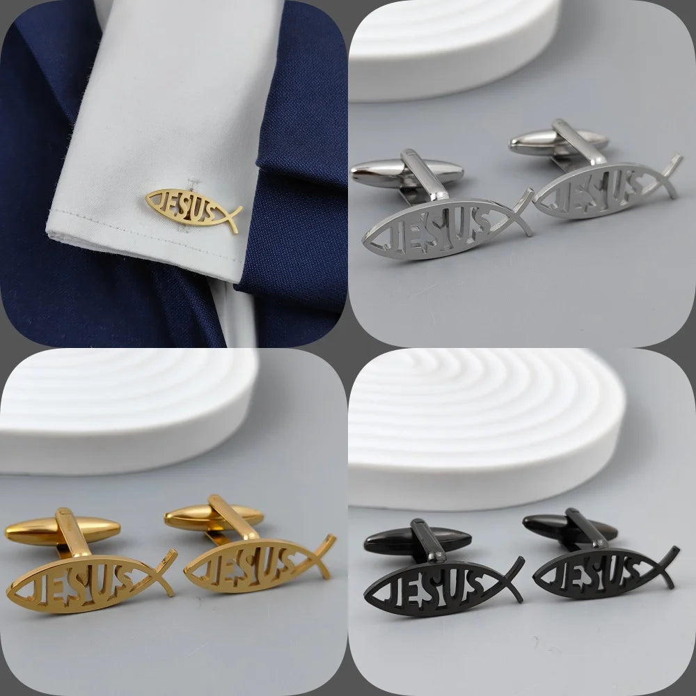 Stylish "Jesus Fish" Brooch