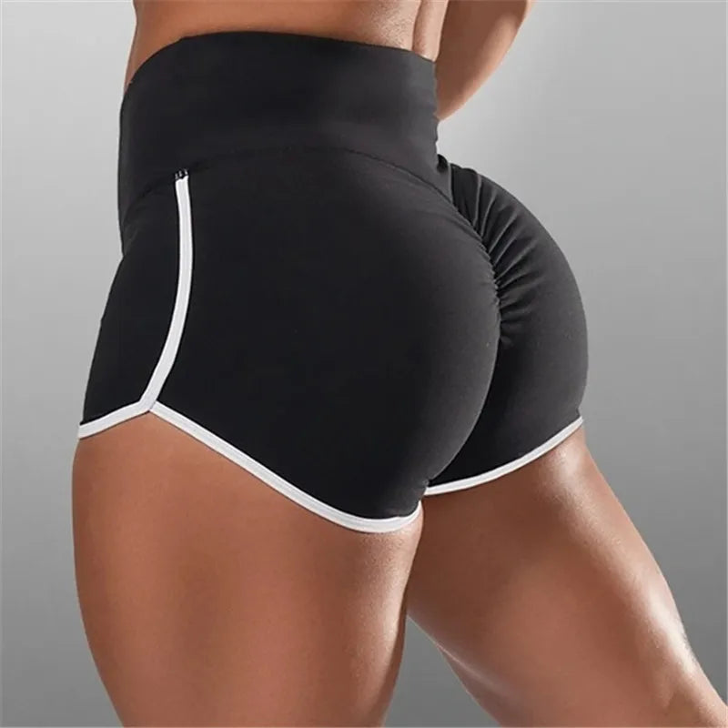 High Waist Exercise Shorts