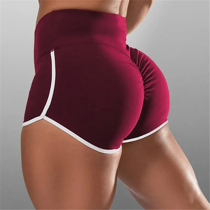 High Waist Exercise Shorts
