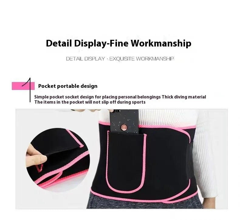 Abdominal Compression Sweat Belt