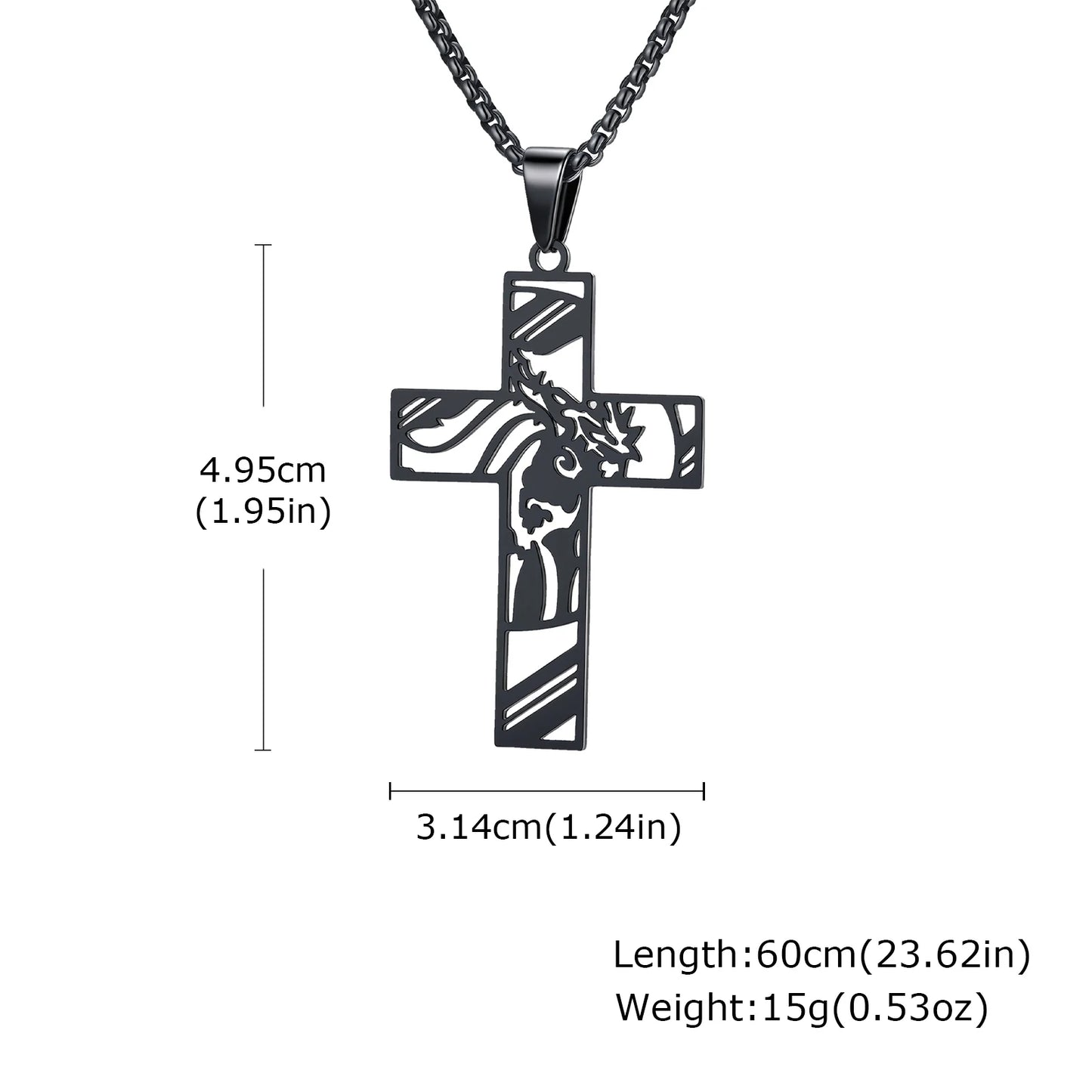Fashion Cross Pendant Necklace