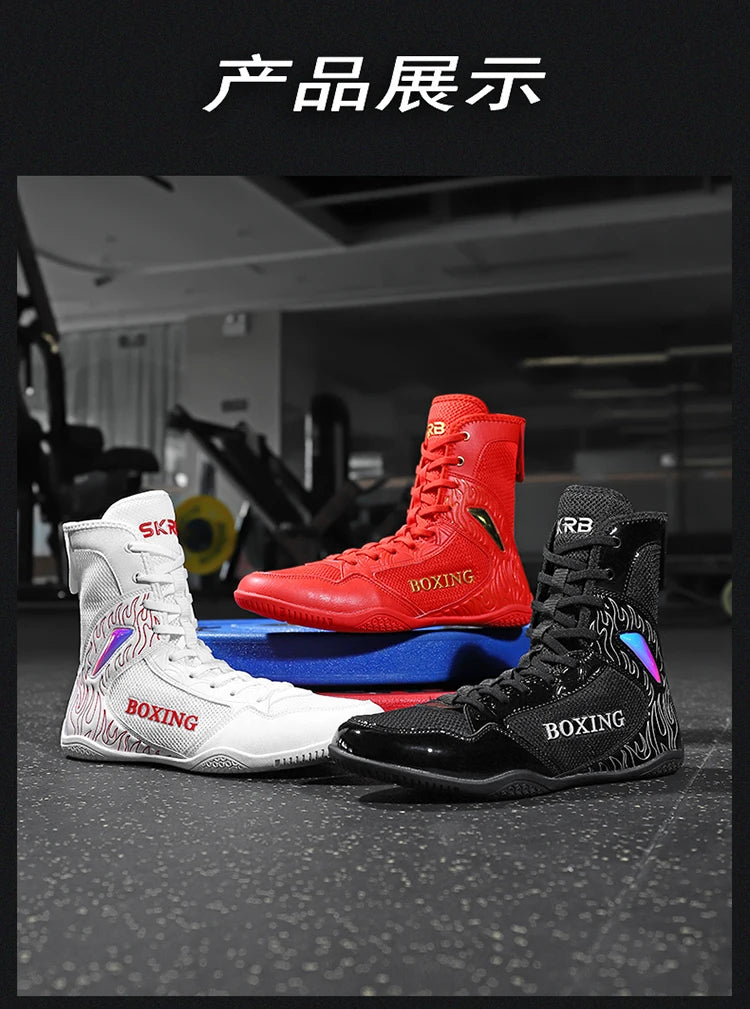 "Rising Flame" Assorted Professional Boxing Shoes