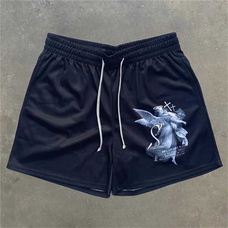 Assorted City of Angels Logo Workout Shorts