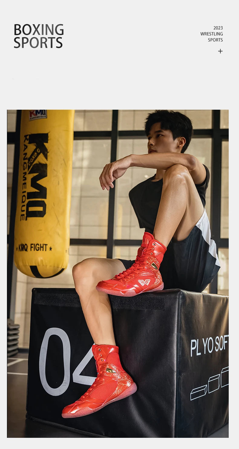 Stylish Professional Boxing/Wrestling Shoes #2