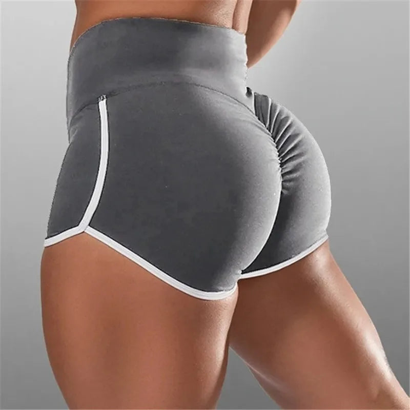 High Waist Exercise Shorts