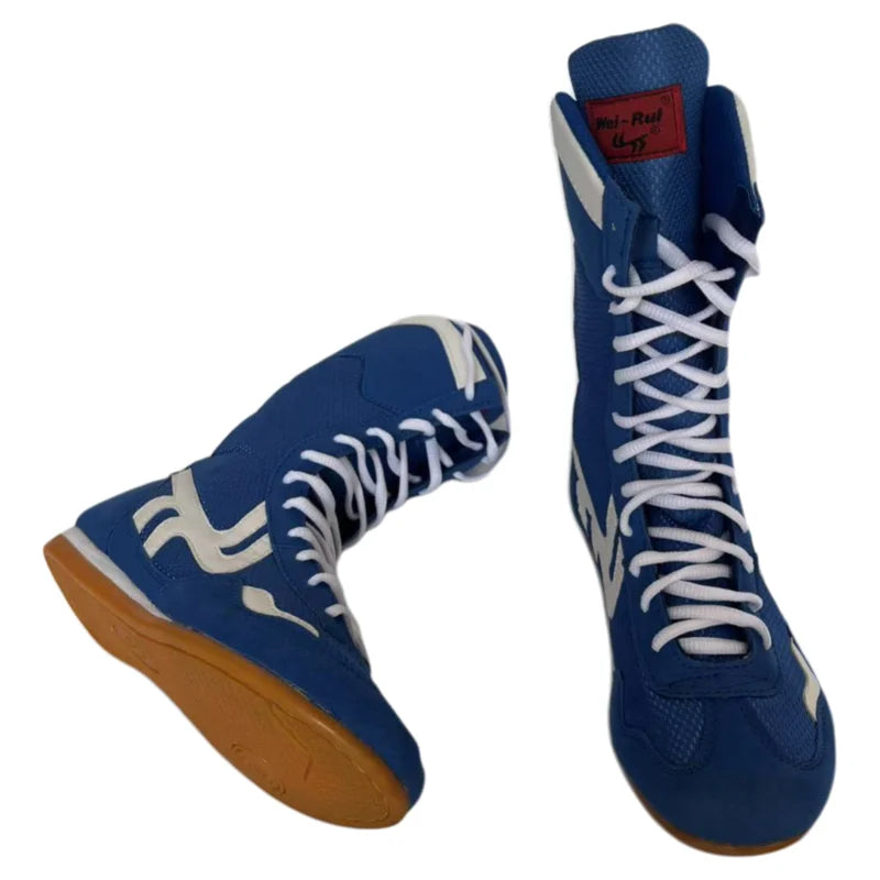 Assorted High-Top Professional Boxing/Wrestling Shoes