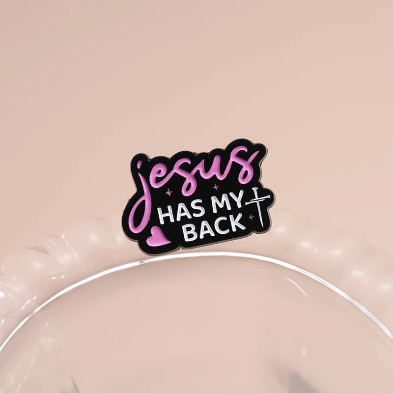 Cute CHRISTIAN Cartoon Enamel Pins