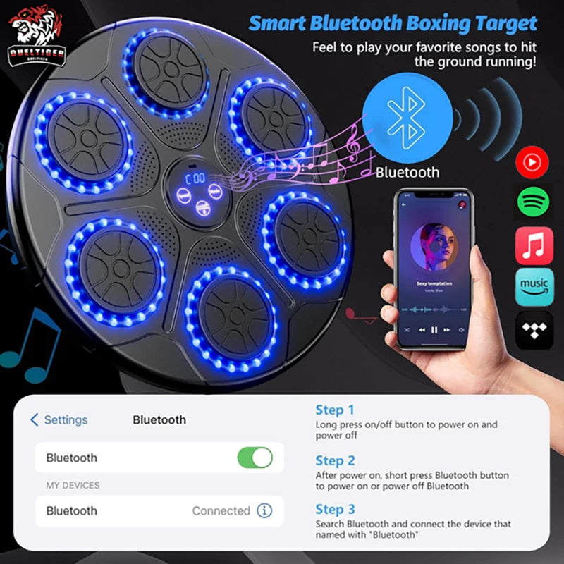 NEW Smart Bluetooth Boxing Machine (Wall Mounted)