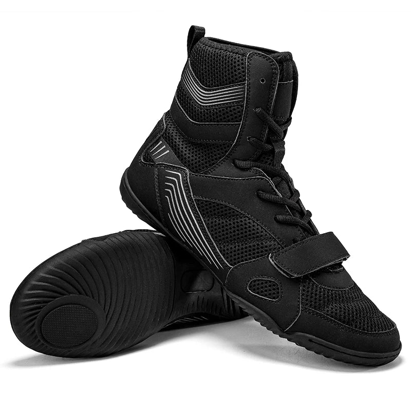 Breathable Professional Boxing/Wrestling Shoes #5