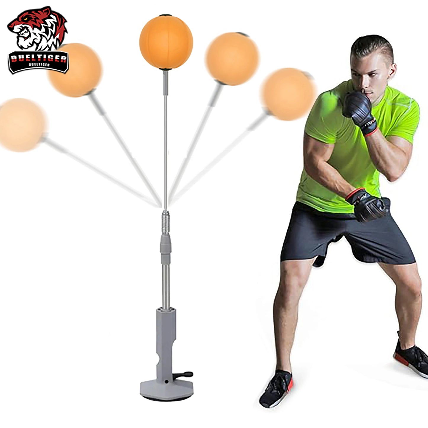 Lightweight Boxing Speed Bag (Suction Stand)