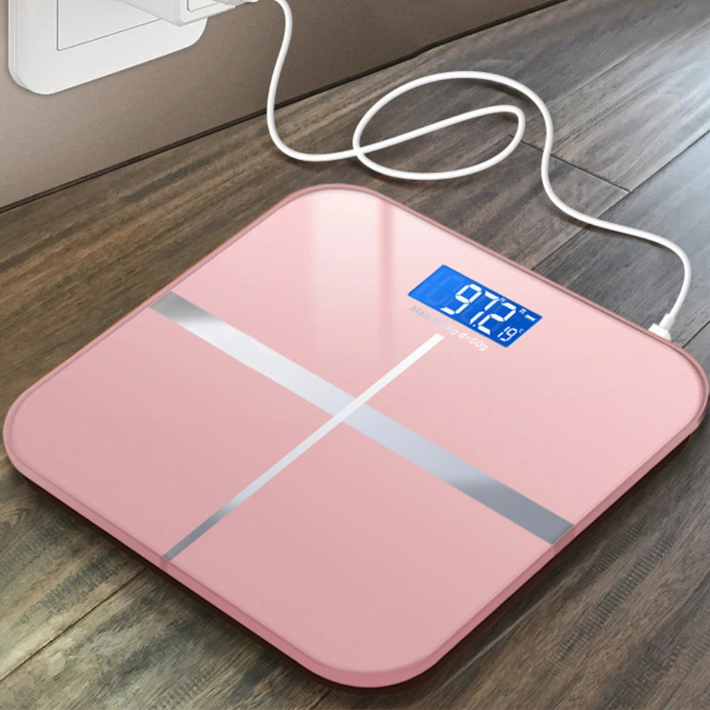 Smart Body Weight Scale (LED Display + USB Charging)