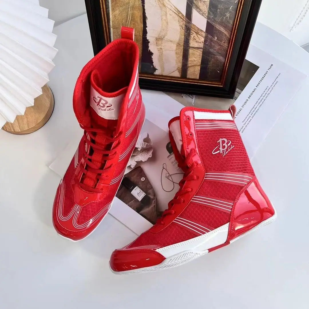 Vibrant Professional Boxing/Wrestling Shoes #3