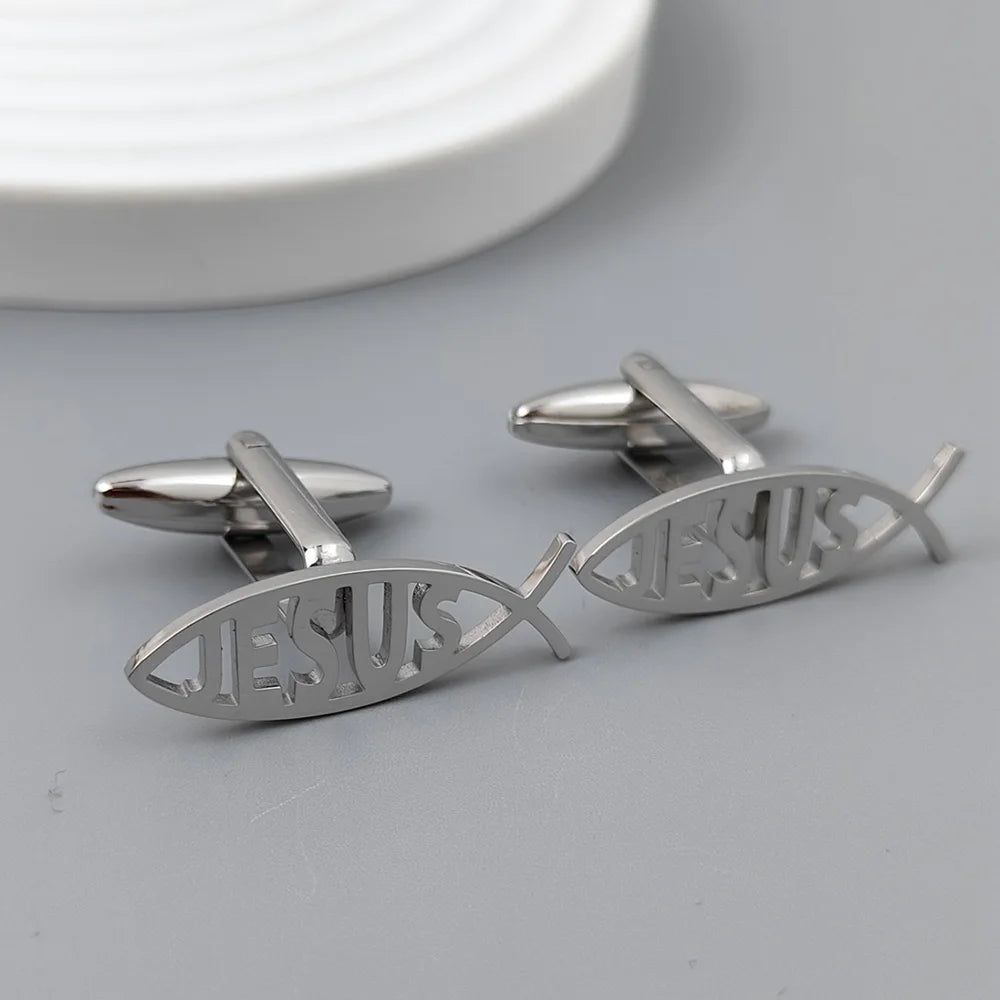 Stylish "Jesus Fish" Brooch