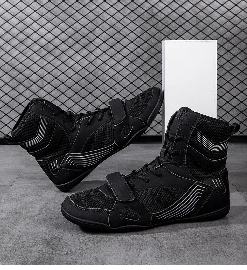 Breathable Professional Boxing/Wrestling Shoes #5