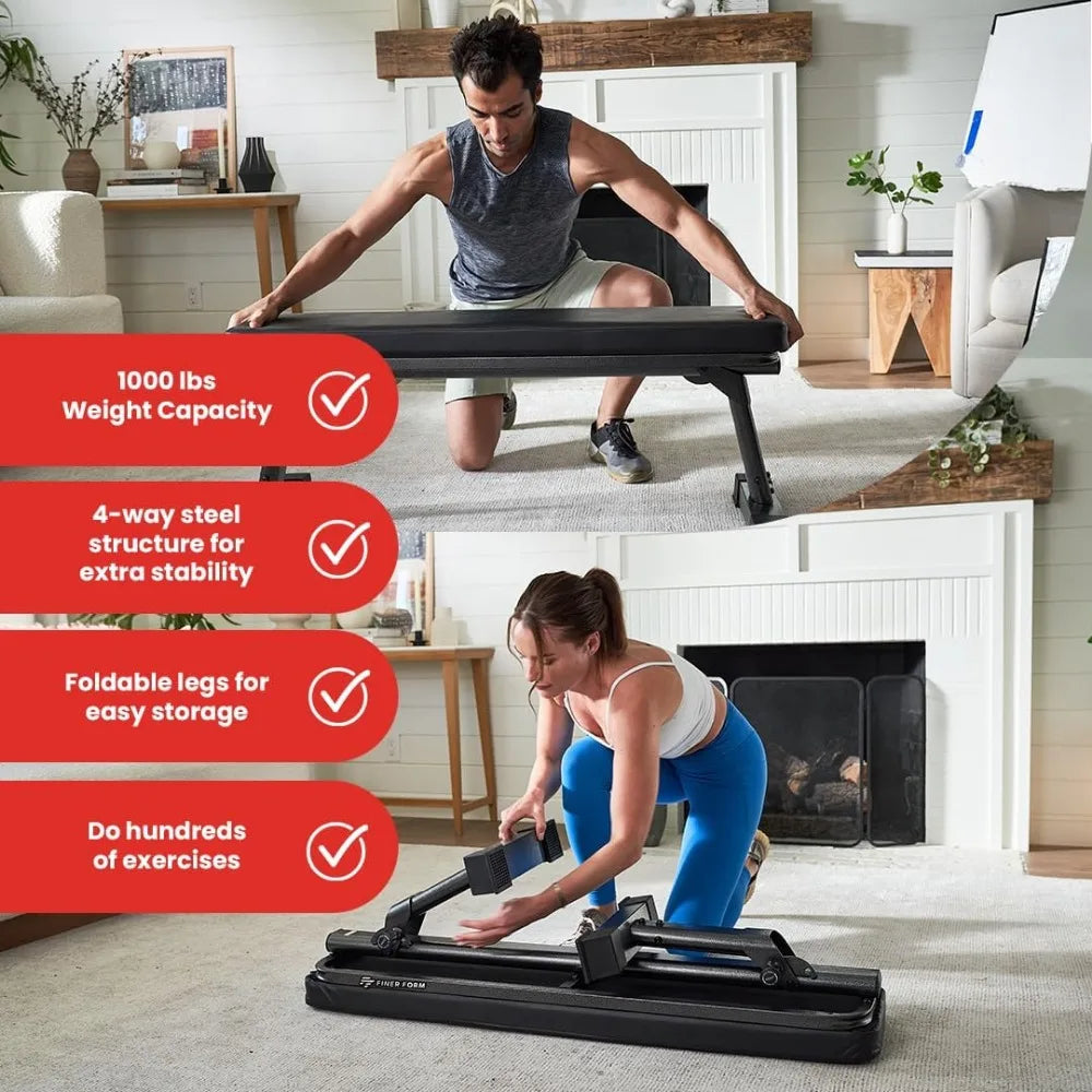 Foldable Flat Bench