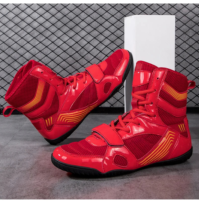 Breathable Professional Boxing/Wrestling Shoes #5