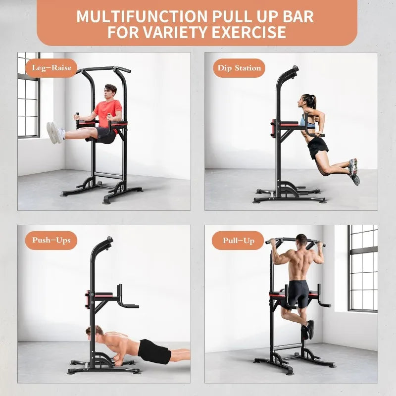 Power Tower - Pull Up Bar Dip Station