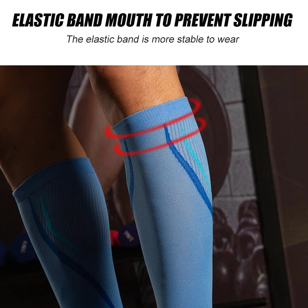 Unisex Calf Compression Sleeves (1 Pair)