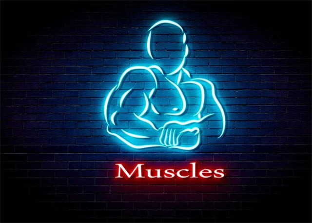 Neon Fitness Wall Posters