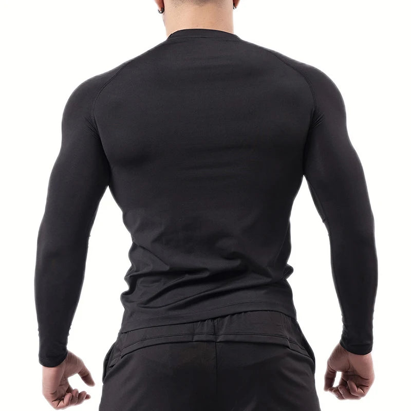 Cross-Print Compression Tee