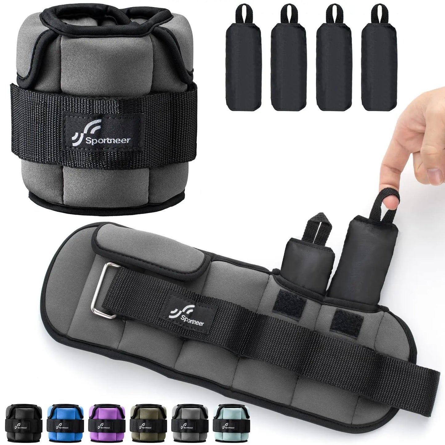 Adjustable Wrist/Ankle Weights