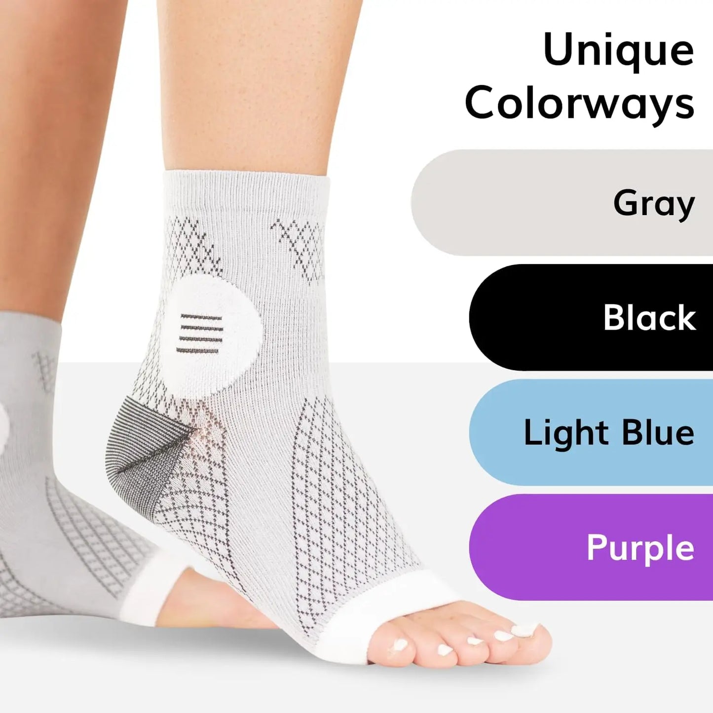 Compression Neuropathy Ankle Gout Socks (1 Pair)