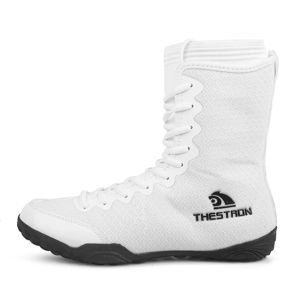 Breathable Professional Boxing/Wrestling Shoes #4