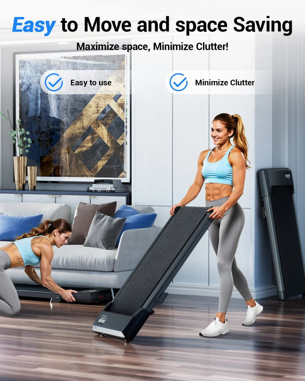 Foldable Smart Treadmill