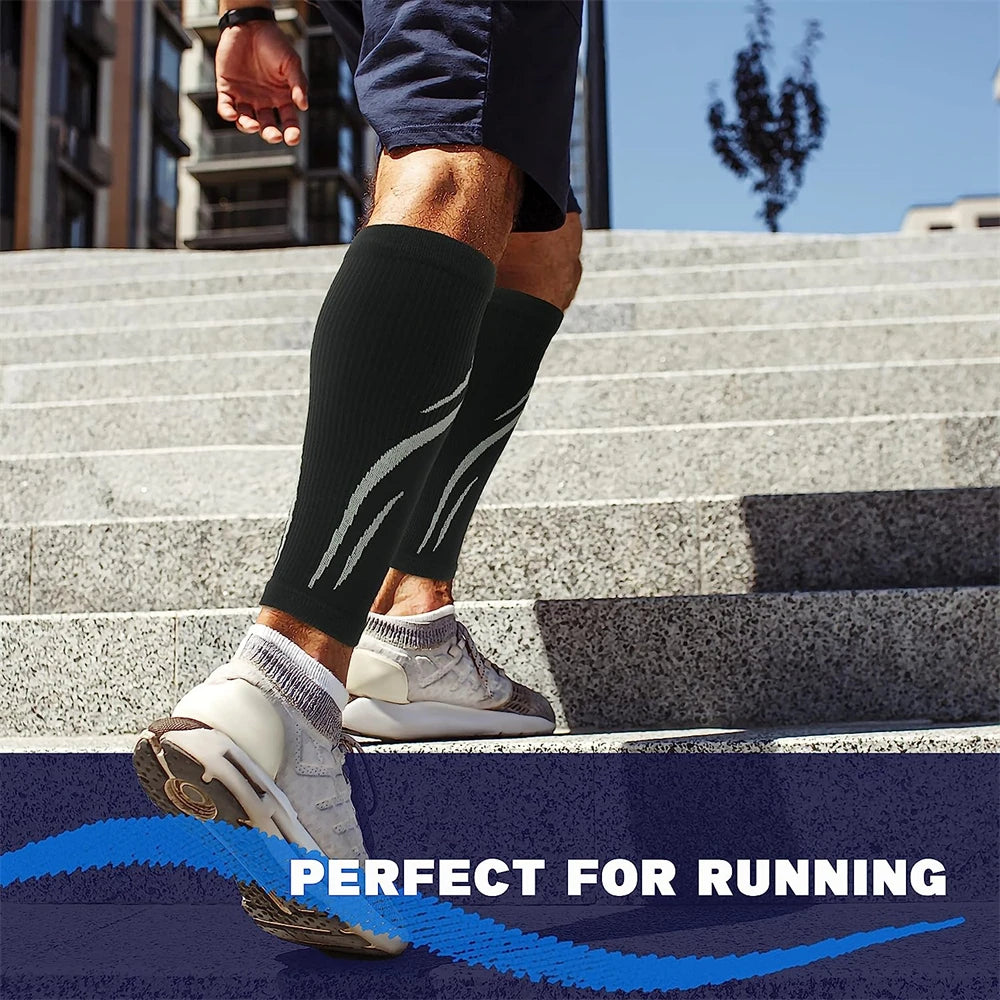 Unisex Calf Compression Sleeves (1 Pair)