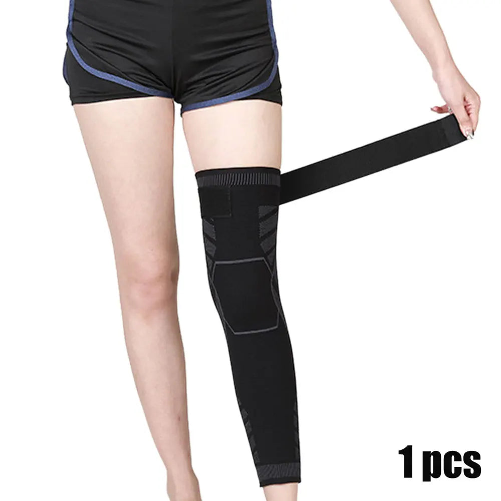 Long Leg Knee Brace Compression Sleeves