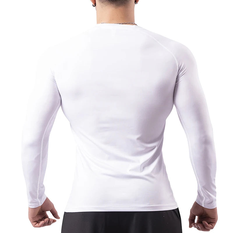 Cross-Print Compression Tee