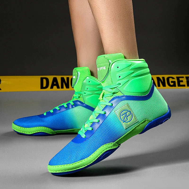 Vibrant Professional Boxing/Wrestling Shoes