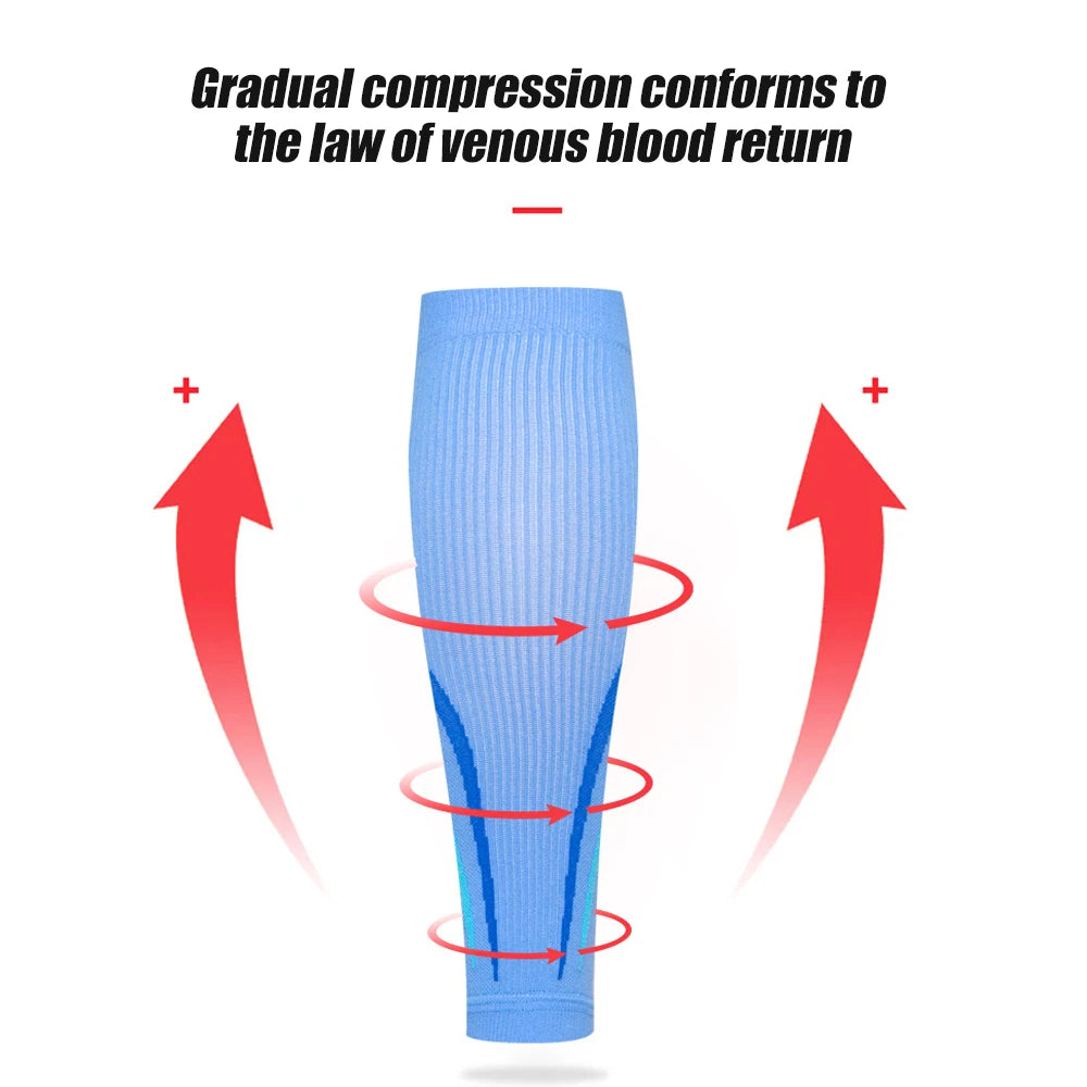 Unisex Calf Compression Sleeves (1 Pair)