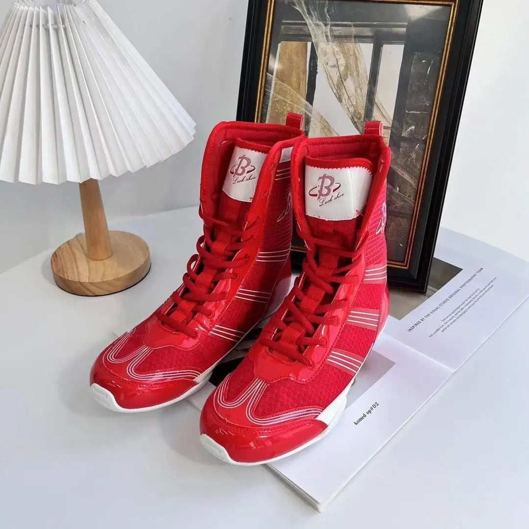 Vibrant Professional Boxing/Wrestling Shoes #3