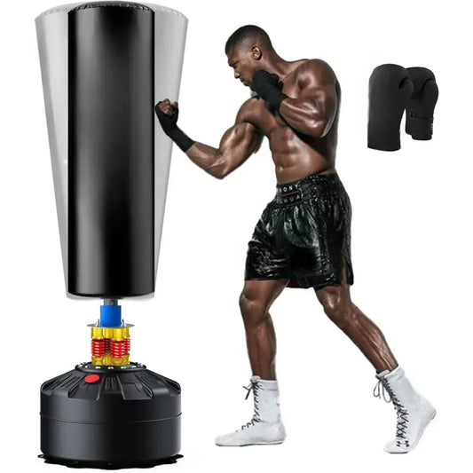 Heavy Boxing Bag 70" w/Weighted Stand