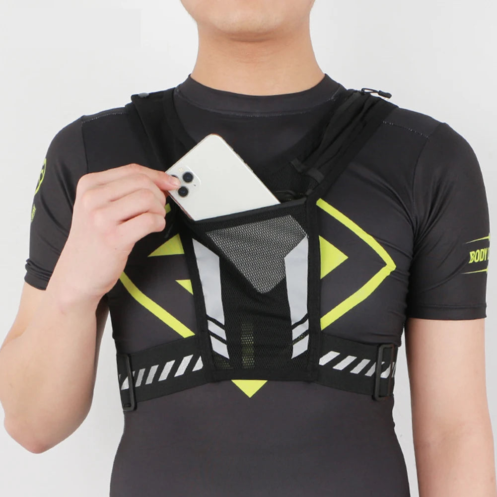 Reflective Mesh Hydration Harness