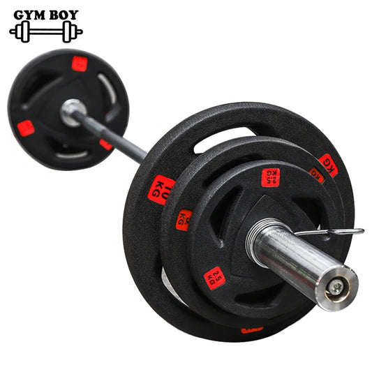 Rubber Coated Barbell Plates (2.5-25kg)