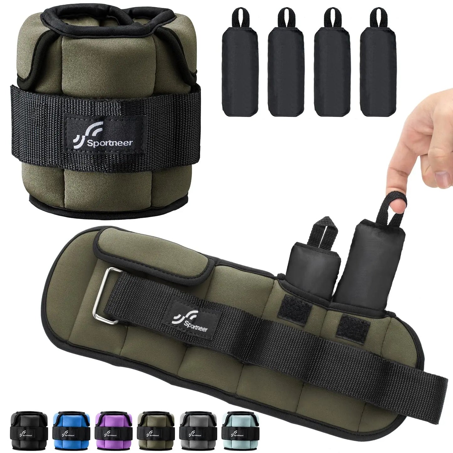 Adjustable Wrist/Ankle Weights