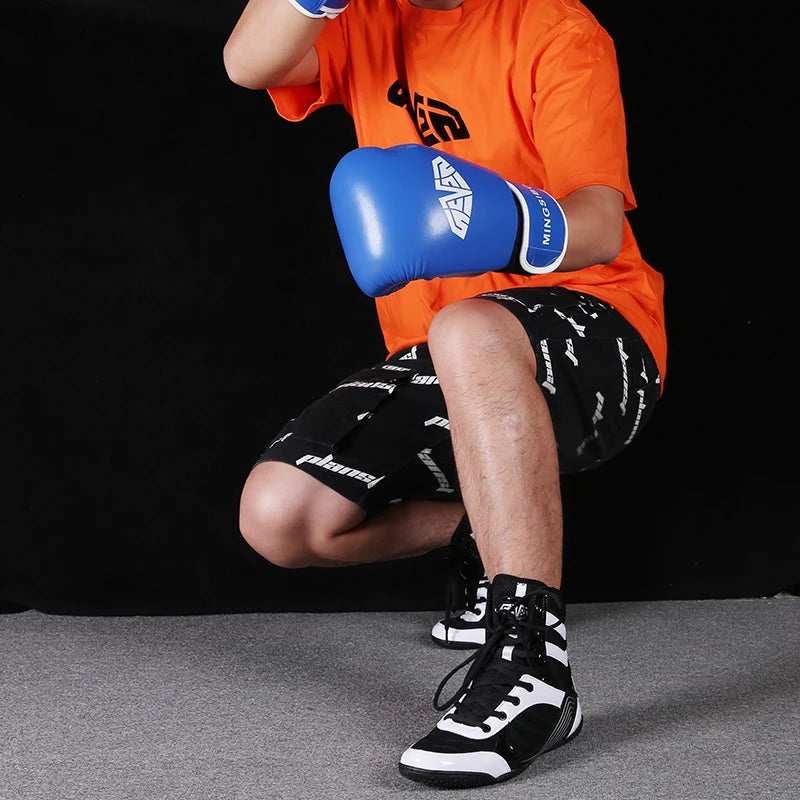Breathable Professional Boxing/Wrestling Shoes #2