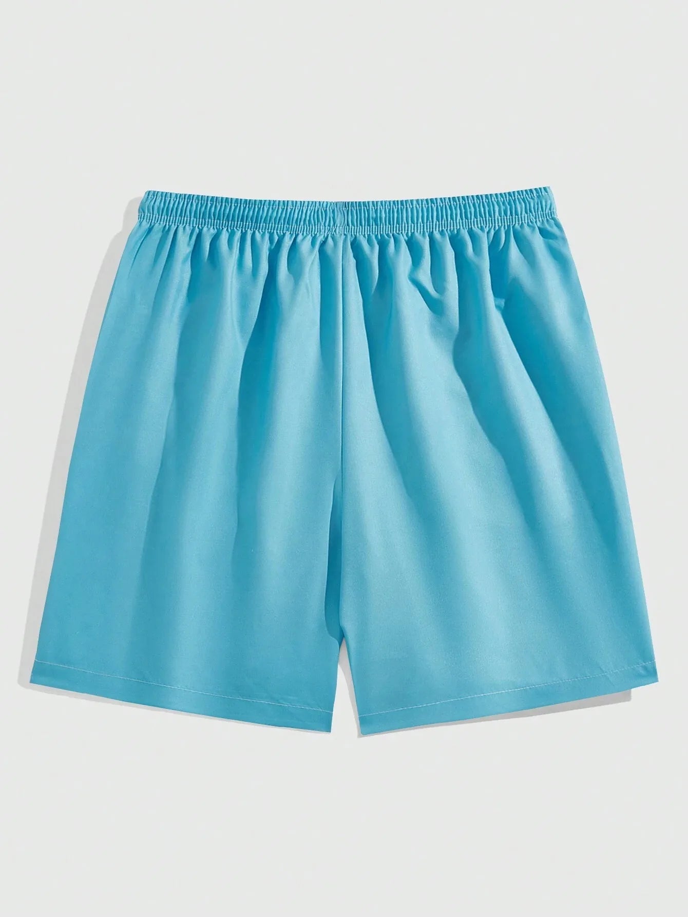 Pigeon & Slogan Graphic Fitness Shorts