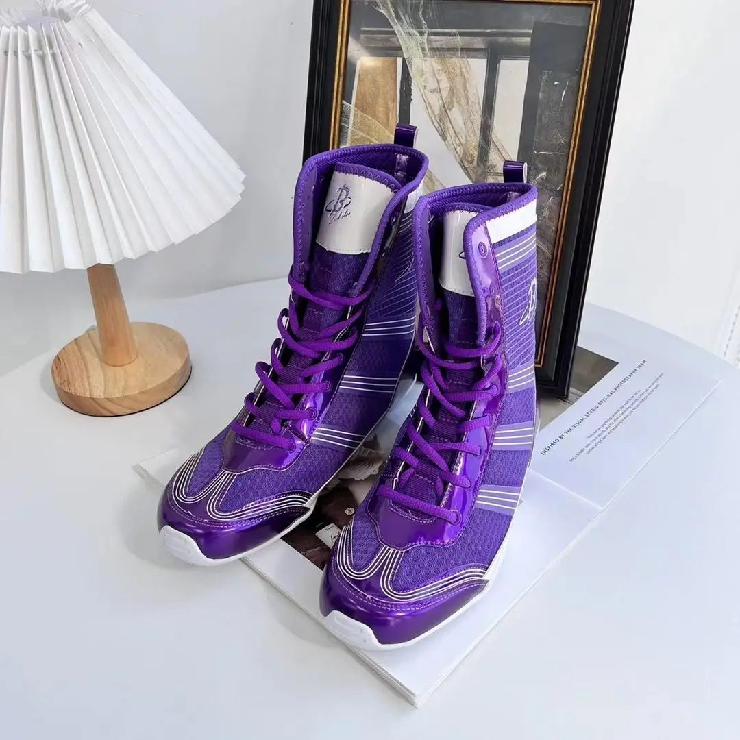 Vibrant Professional Boxing/Wrestling Shoes #3