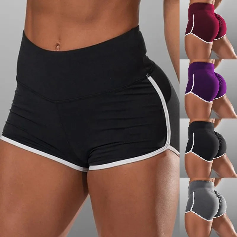 High Waist Exercise Shorts