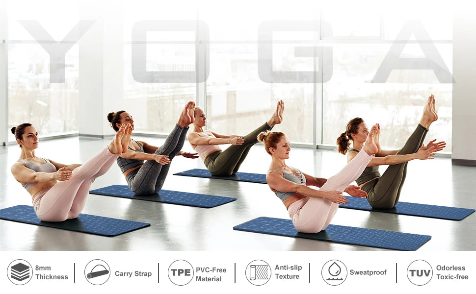 Slip-Resistant Yoga Mat