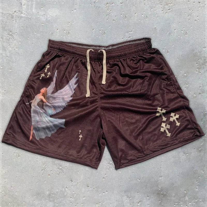Assorted City of Angels Logo Workout Shorts