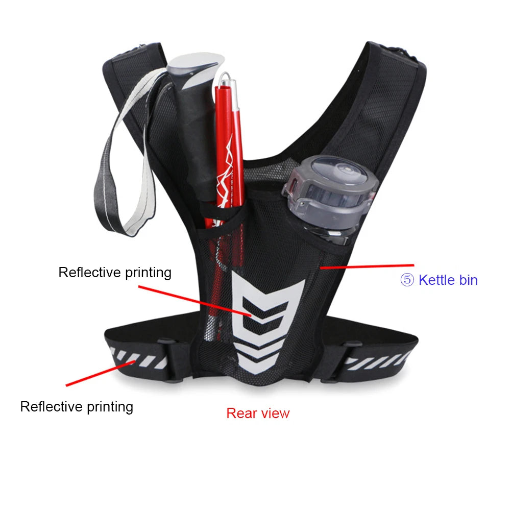Reflective Mesh Hydration Harness