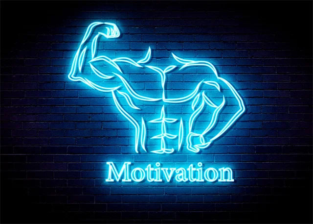 Neon Fitness Wall Posters