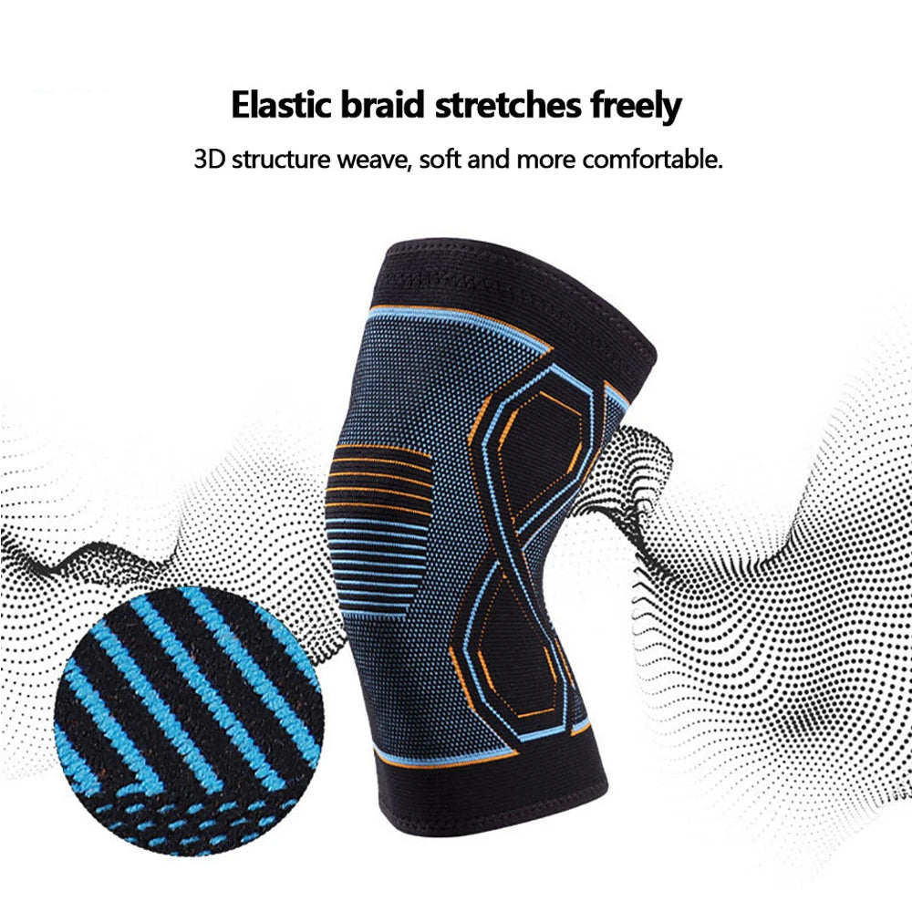 Compression Knee Brace Sleeves (1 Pair)